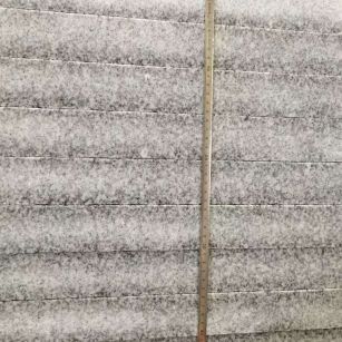 白山 芝麻白火烧成品厚薄均匀，B料价格接近A料质量