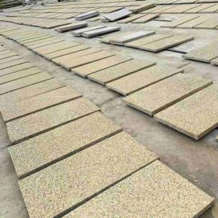 白山 黄金麻荔枝地铺石面排板