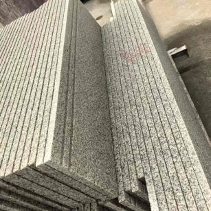 白山 白麻荔枝面花岗岩楼梯踏步