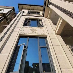 白山 黄金麻荔枝面别墅外墙干挂效果展示