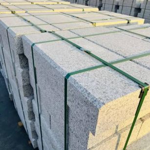 白山 白麻花岗岩路沿石，马路牙子，路缘石，平石，立缘石等