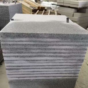 白山 芝麻白5公分火烧地铺成品，900*400，规格可定制