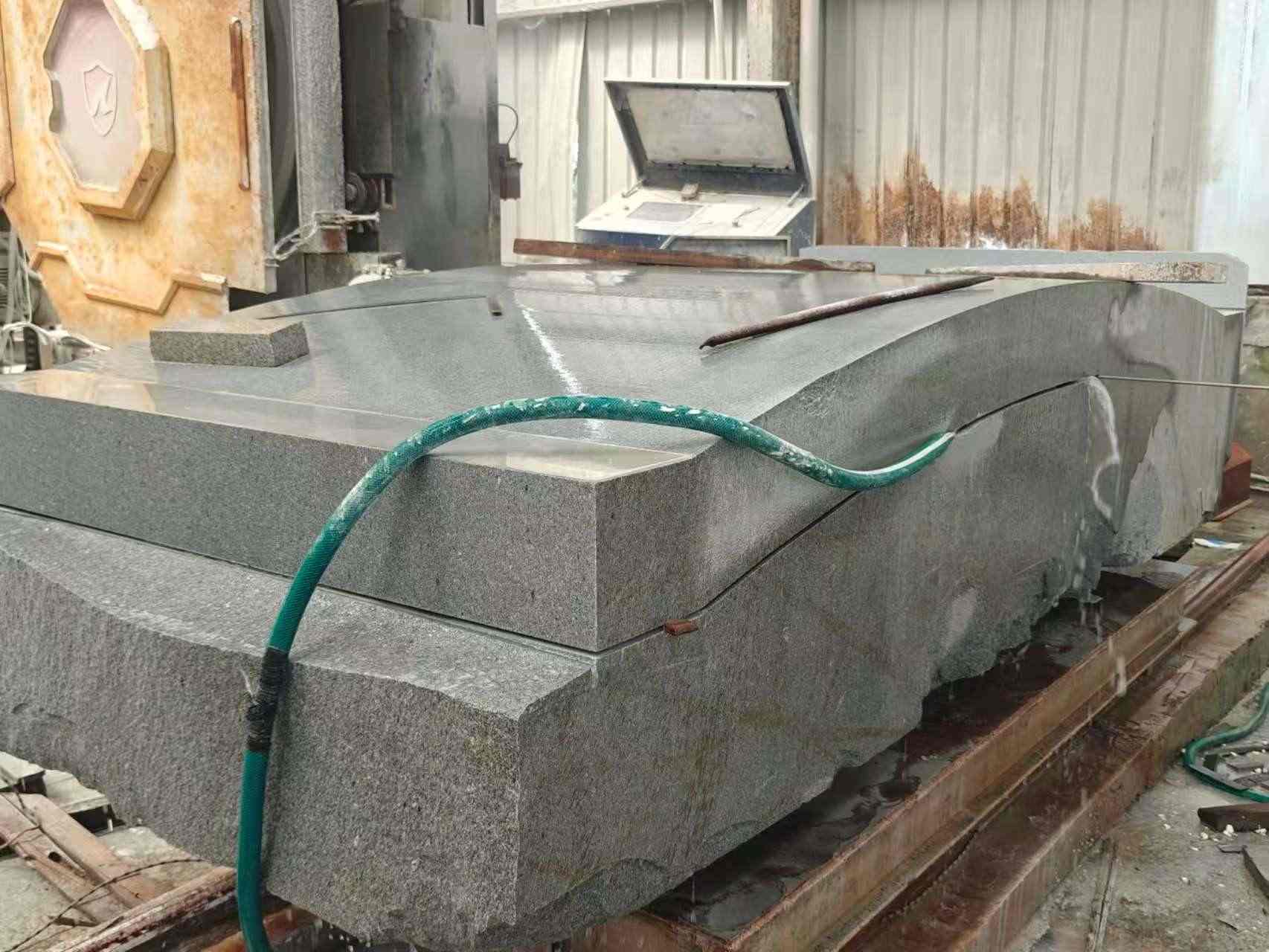 白山 芝麻灰异型加工-拱桥