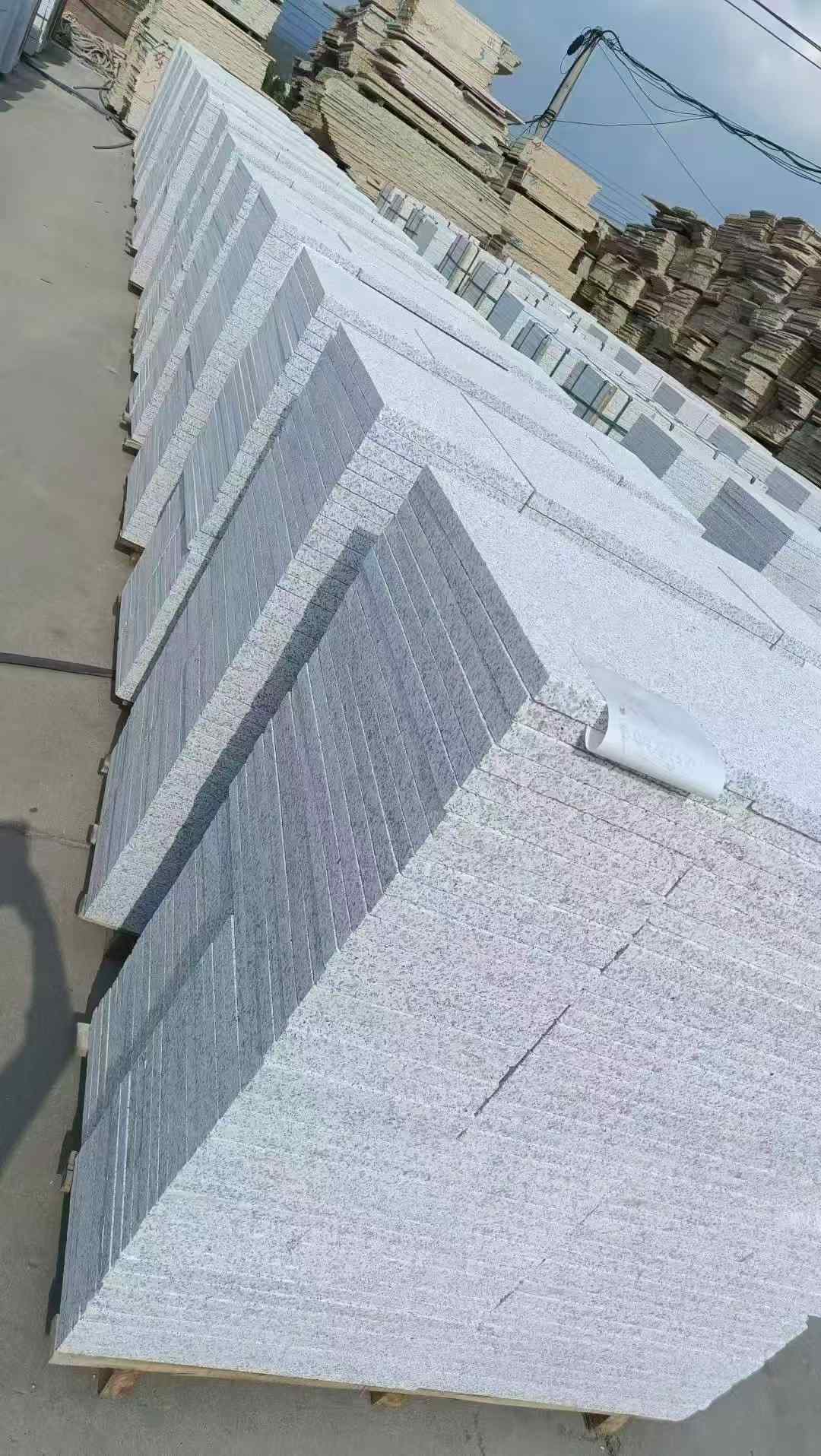 白山 白麻荔枝面花岗岩地铺石